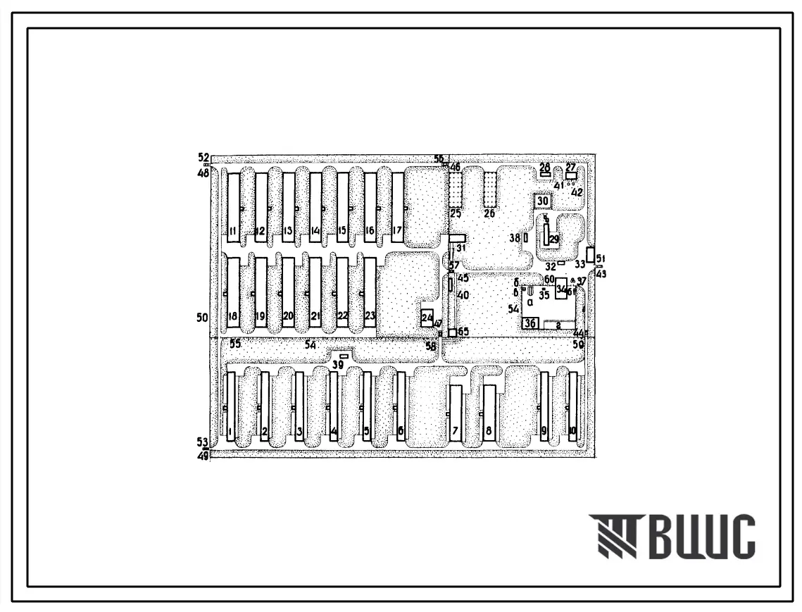 Типовой проект 819-47 Птицефабрика на 1 млн. бройлеров в год (для южный районов).