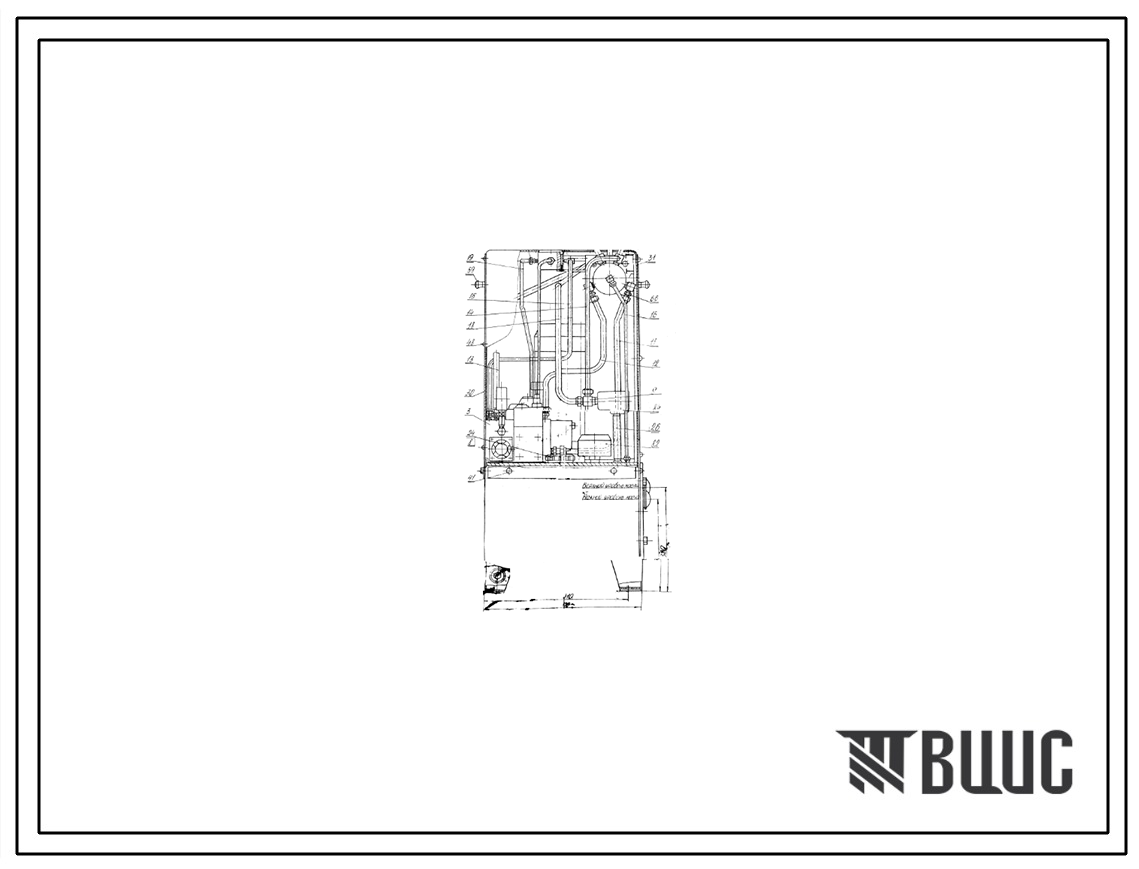 Шифр ГА-ПА-000 Станция гидропривода ГА-ПА-000