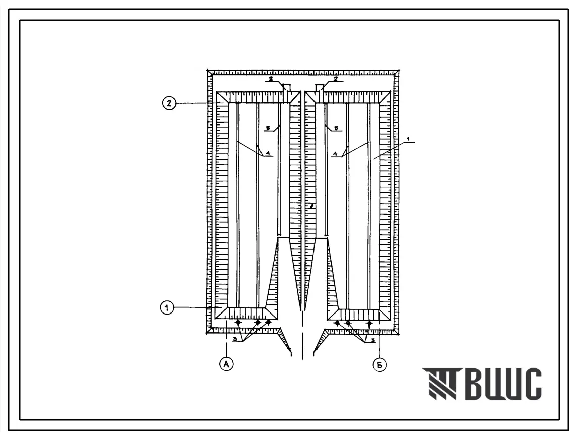 Типовой проект 802-9-42.84 Отстойник-навозонакопитель емкостью 5700 м?