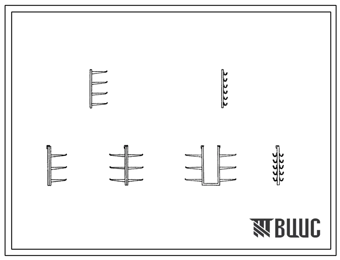 Серия 4.407-67 Узлы и детали для прокладки кабелей. Материалы для проектирования.