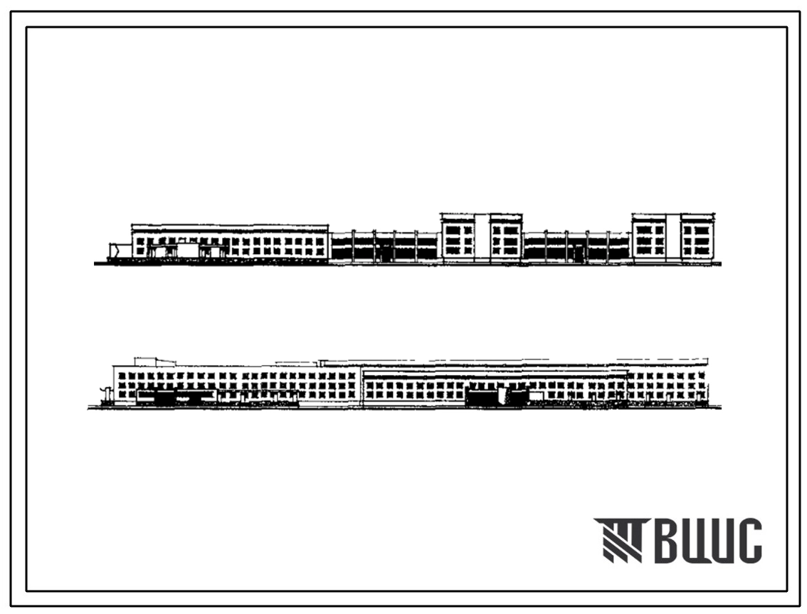 Типовой проект 252-1-97с В составе: Главный корпус детской больницы на 300 коек с поликлиникой на 240 посещений в смену. Сейсмичность 7, 8 баллов. Здание трехэтажное. Каркас сборный железобетонный серии ИИС-04. Стены из легкобетонных панелей.