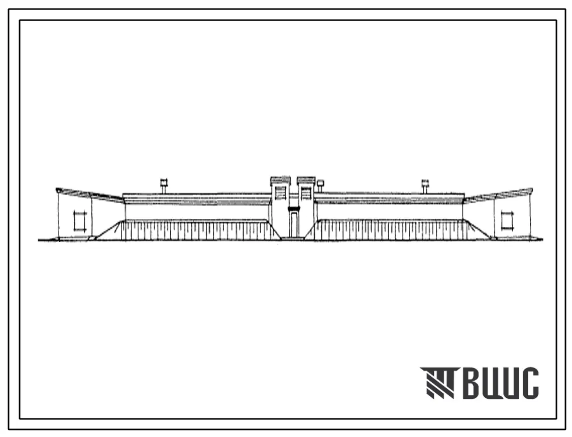 Типовой проект 813-41 Капустохранилище емкостью 1100 тонн с навальным хранением и активной вентиляцией