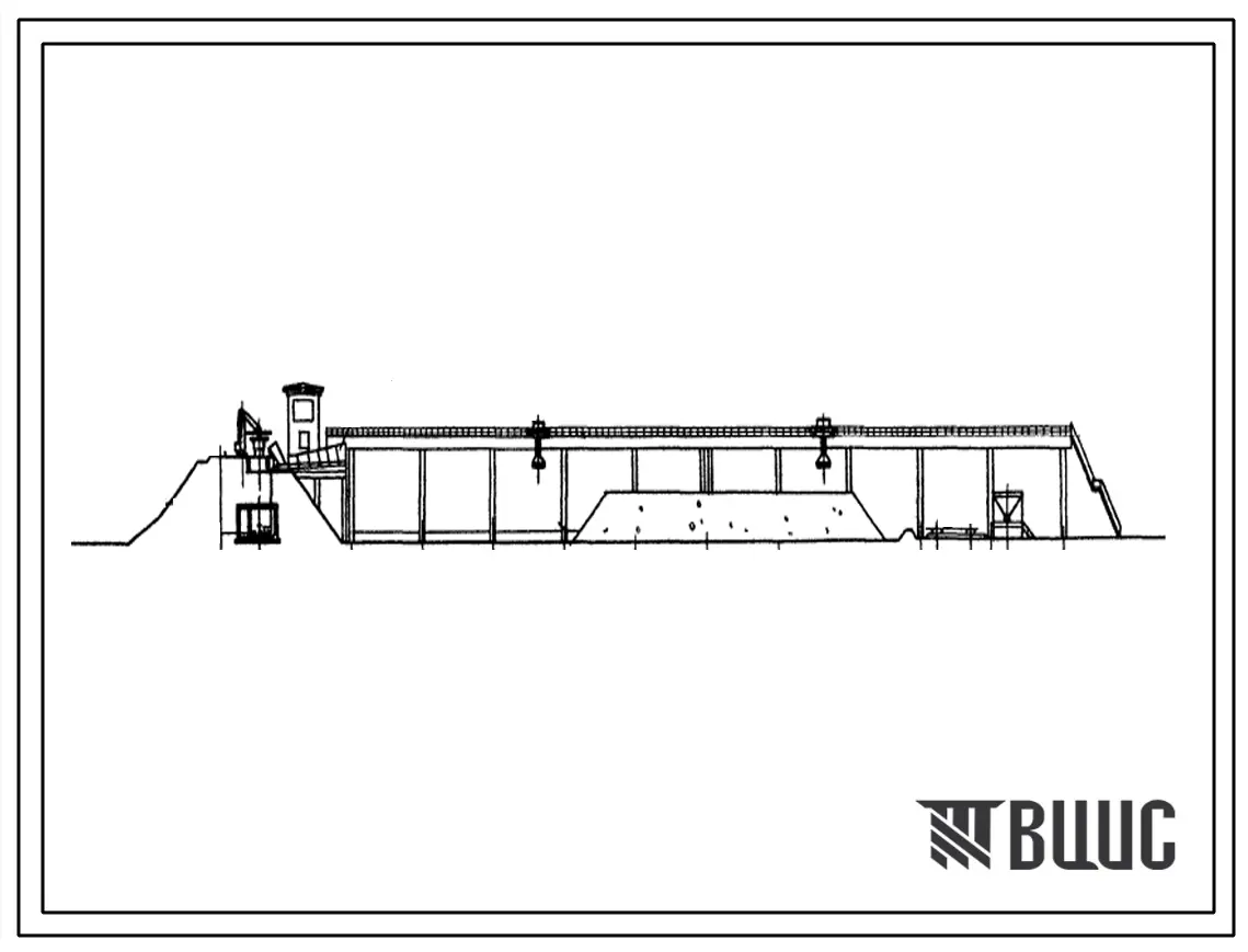 Типовой проект 4-09-606/67 Цех грануляции доменных шлаков производительностью 1,5 млн. т год.