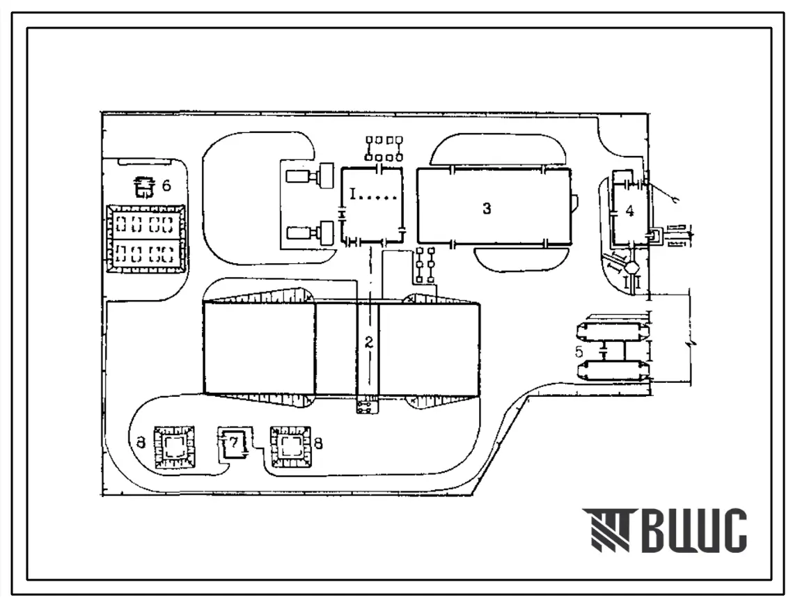 Типовой проект 812-01-113.87 Завод по обработке и хранению семян зерновых культур мощностью 10000 т в сезон с влажностью семян до 16%