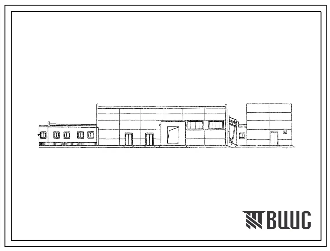 Типовой проект 902-9-18 Производственное здание для станций биологической очистки сточных вод пропускной способностью 17,25 тыс. м3/сутки с обезвоживанием осадка на центрифугах