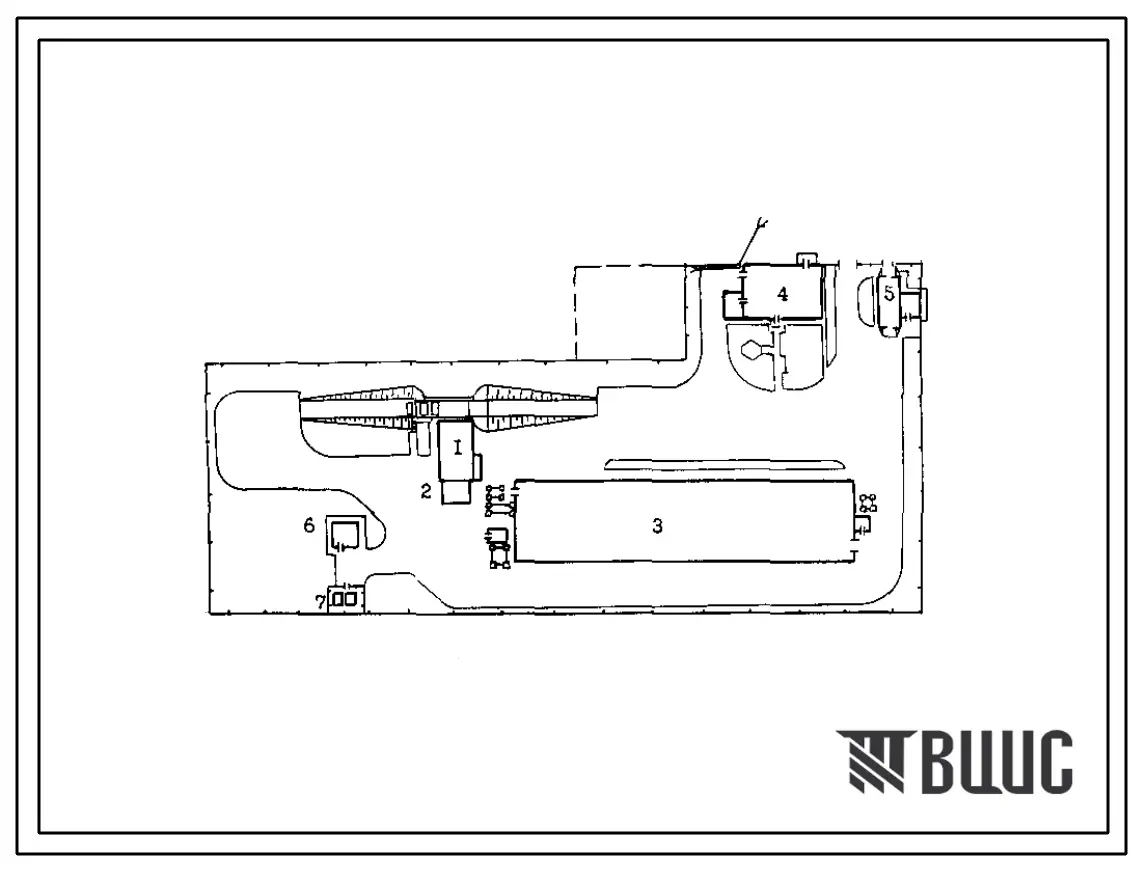 Типовой проект 812-01-65.86 Пункт обработки и хранения семян зерновых культур мощностью 2500 т в сезон с одной линией (для зон с влажностью семян до 16%)
