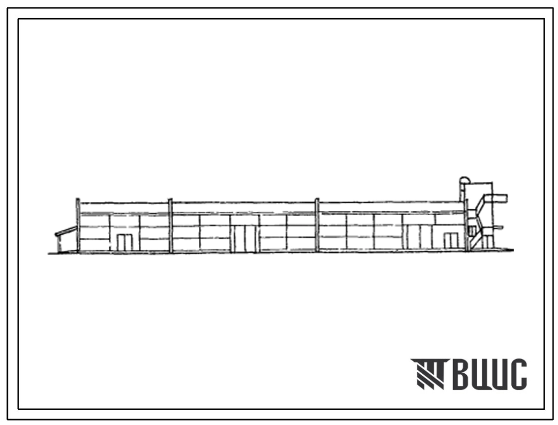 Типовой проект 813-1-12 Склад тарного хранения семян кукурузы емкостью 3000 т с отделением протравливания.