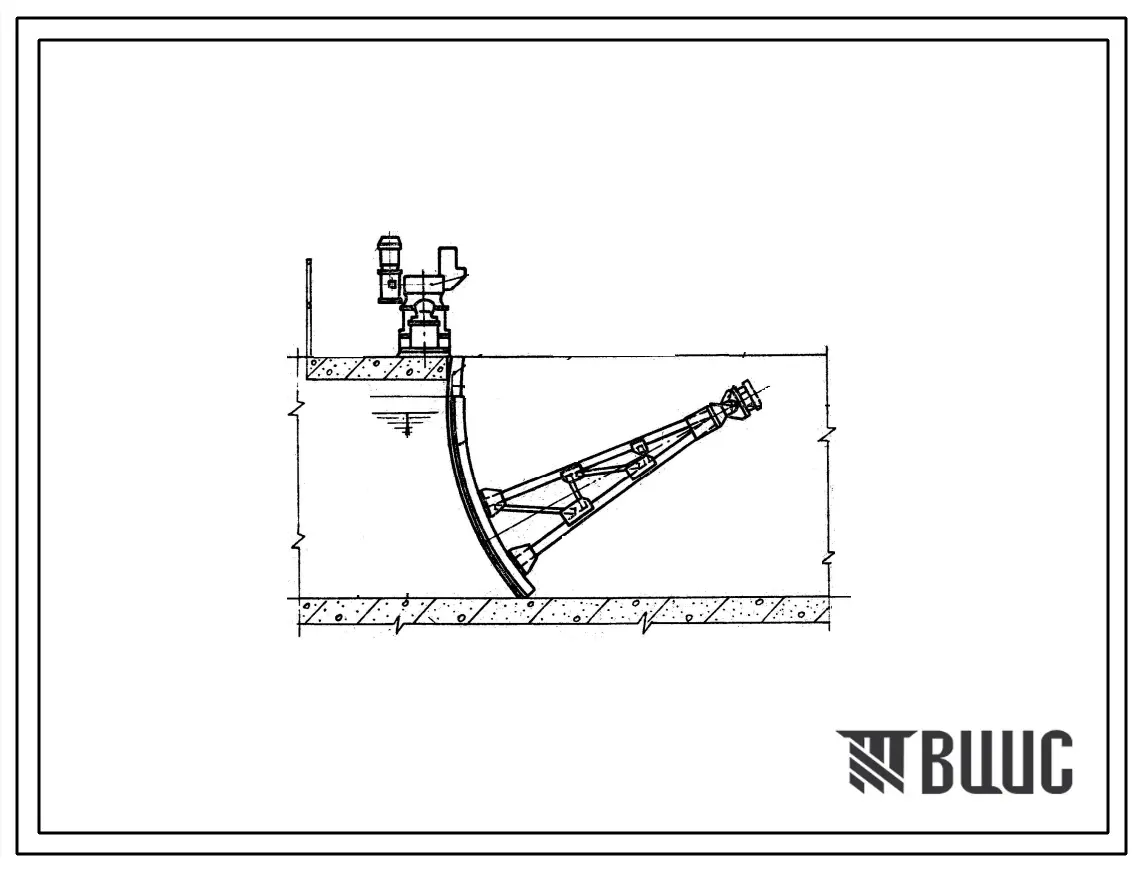 Серия 3.820-28 Затворы сегментные поверхностные с перекрываемым отверстием 3,0х2,0; 4,0х2,5; 5,0-3,5 м модели СП-78. Материалы для проектирования.