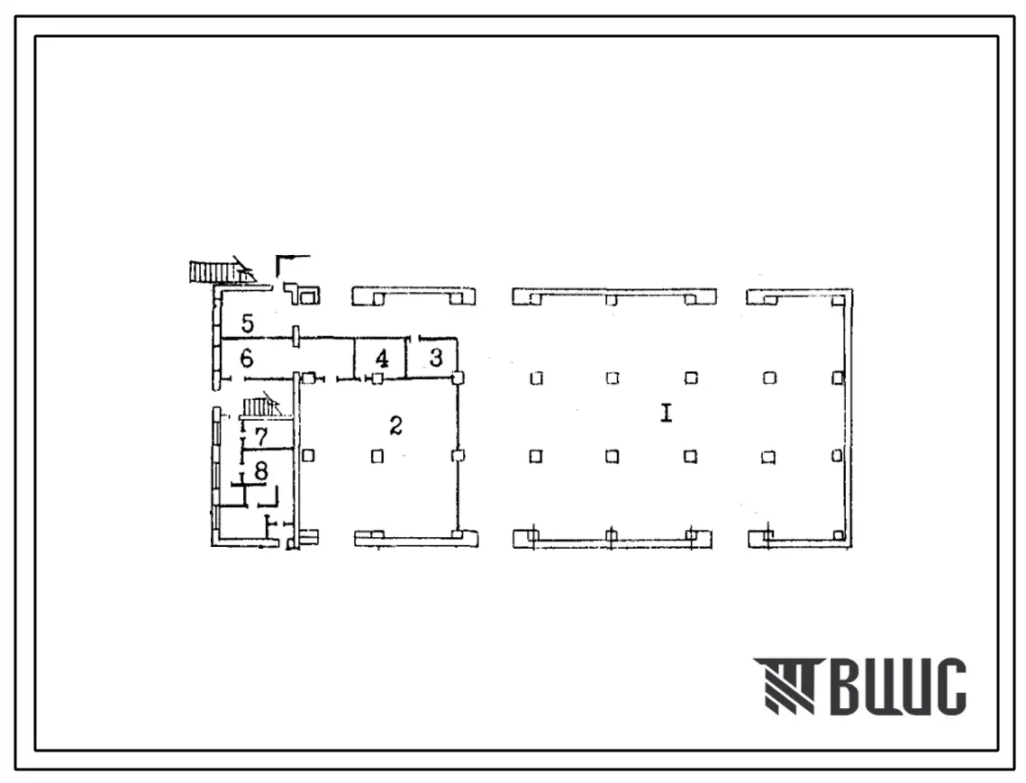 Типовой проект 812-1-5 Отделение протравливания и затаривания со складом затаренных со складом затаренных семян емкостью 500 т завода по обработке и хранению семян зерновых культур мощностью 10 тыс. т в сезон на 4 линии для сухой зоны