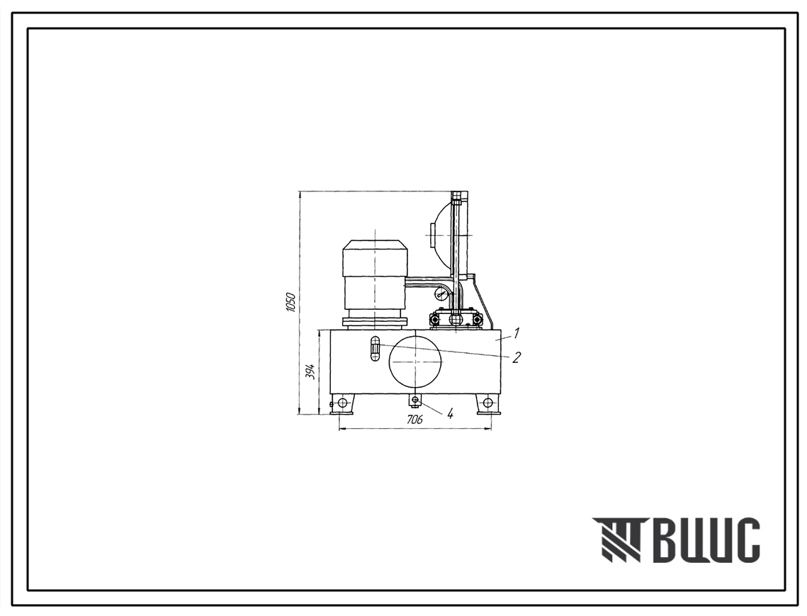 Шифр С100.ТВИ.2НШИ.ПС Насосная установка С100.ТВИ.2НШИ.15.10/10.5,5-КР.Р1.ДРх2