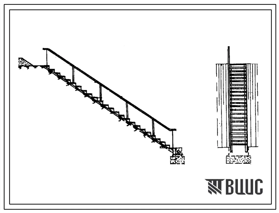 Серия 3.501-5 Дополнительные устройства на мостах под железную дорогу нормальной колеи. Материалы для проектирования.