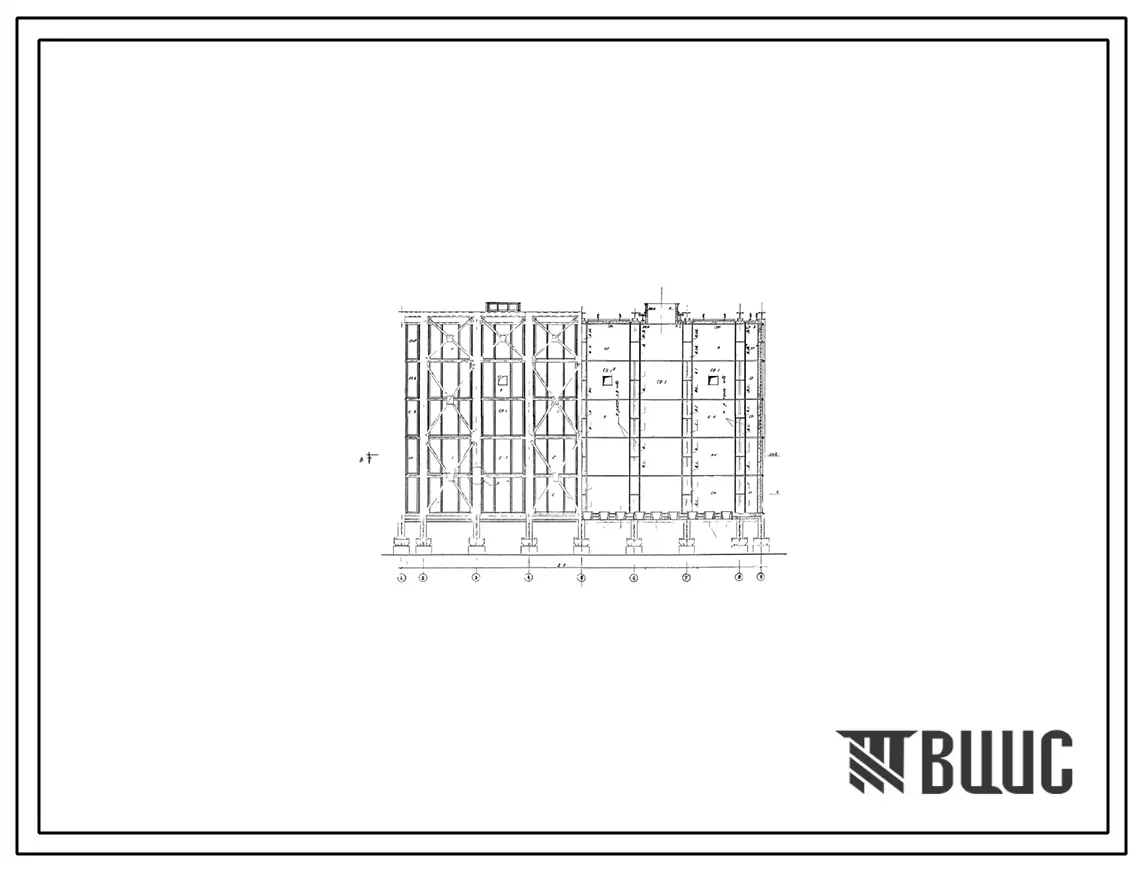 Проект ТРН5362 Печи трубчатые с подовыми форсунками на 60 гкал/ч.Футеровка из жаростойкого бетона