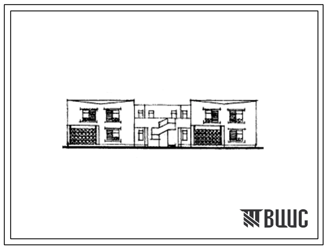 Типовой проект 214-2-124 Действие ясли-сад на 140 мест, из местных строительных материалов, для строительства в 4А и 4Г климатических подрайонах