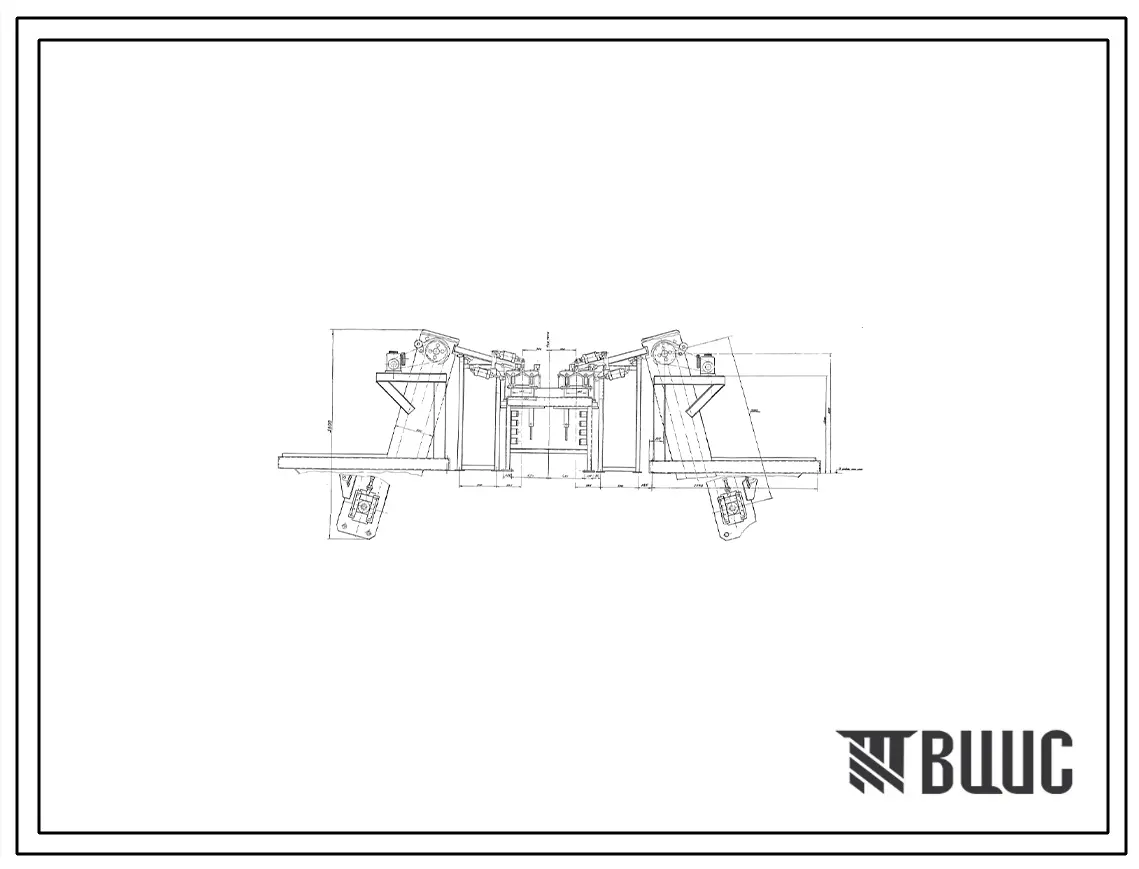 Проект 59038 Механизмы печи нагревательной четырехручьевой для скоростного нагрева металла