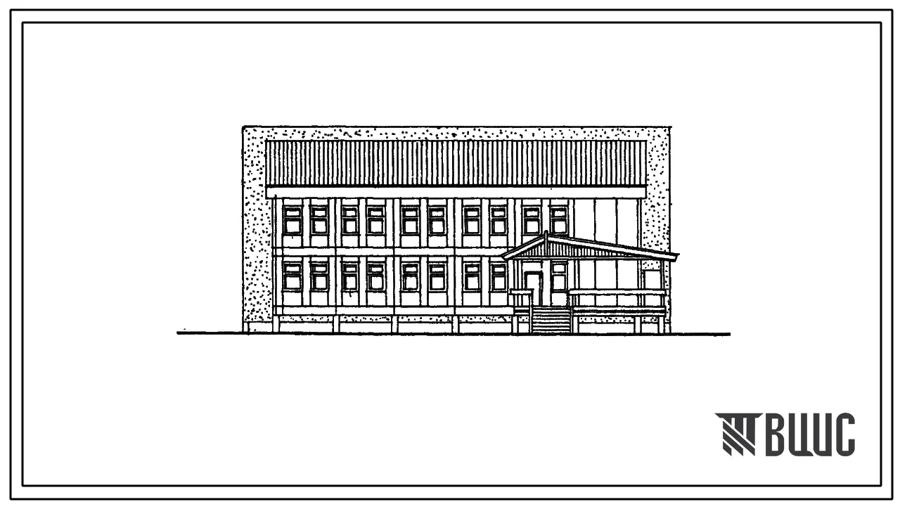 Типовой проект 261-21-50см.13.87 Административно – общественное здание типа I. Для Тюменской области. Сейсмичность 7, 8 баллов. Грунты вечномерзлые. Здание двухэтажное. Стены из крупноразмерных деревянных утепленных панелей.