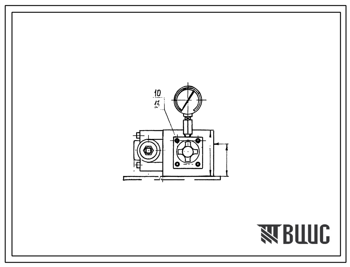 Шифр С160.12.125.00.00 Гидропанель С160.12.125.00.00