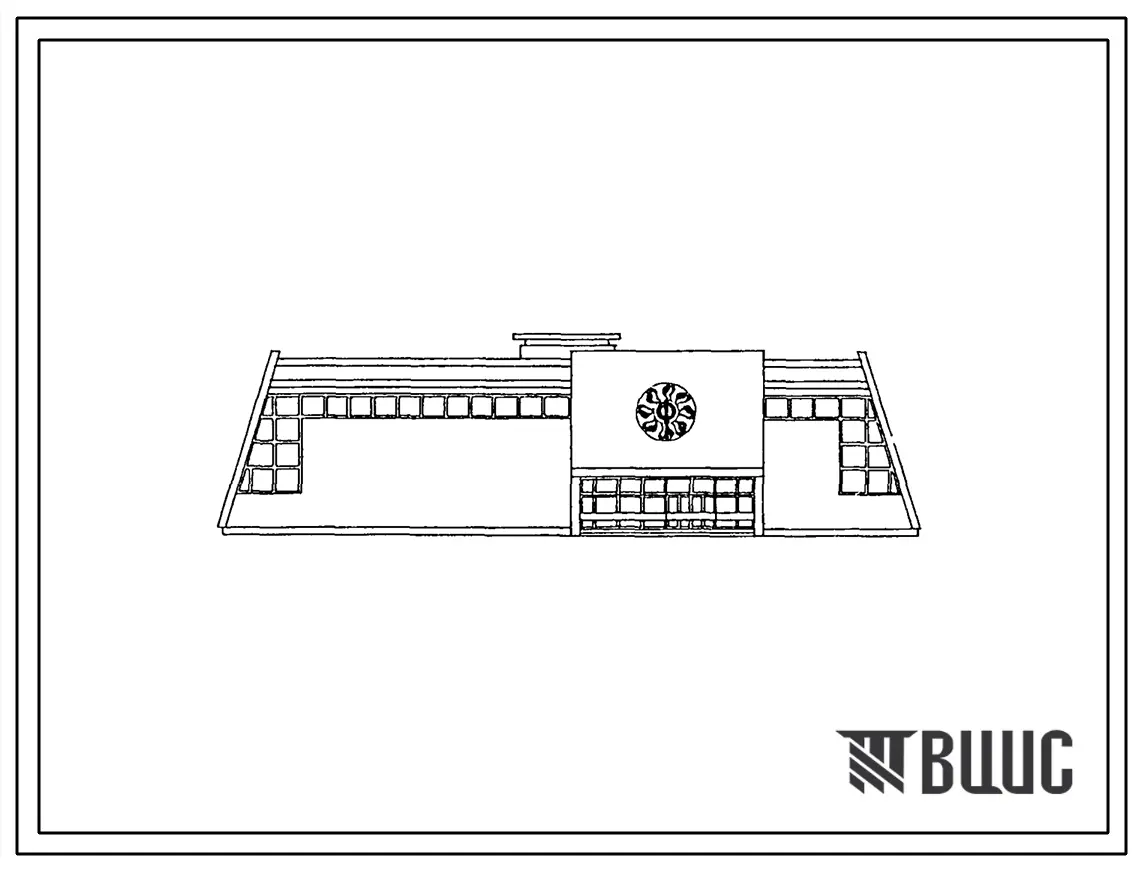 Типовой проект 291-8-17с.87 Физкультурно-оздоровительный комплекс в легких металлических конструкциях (ФОК-2). Сейсмичность 7, 8 баллов. Здание одноэтажное. Стены из трехслойных металлических панелей.