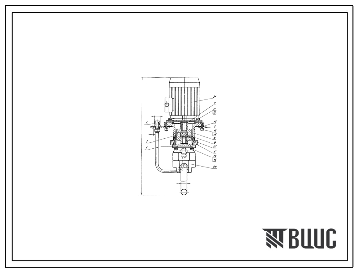 Шифр РГ48-3Д722.715.000 Агрегат насосный РГ48-3Д722.715.000