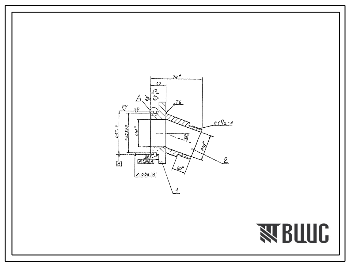 Шифр 17-2008-ДМ-005 Отвод