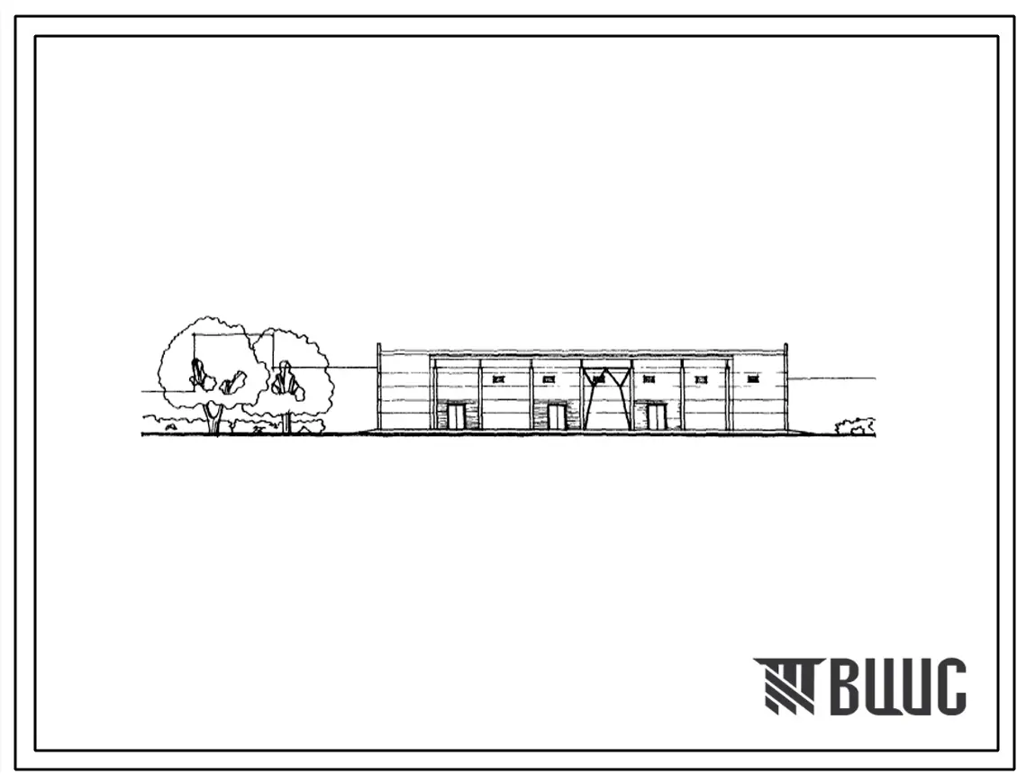 Типовой проект 701-4-36с Холодильник для хранения картофеля емкостью 1000 т. Для южных сейсмических районов