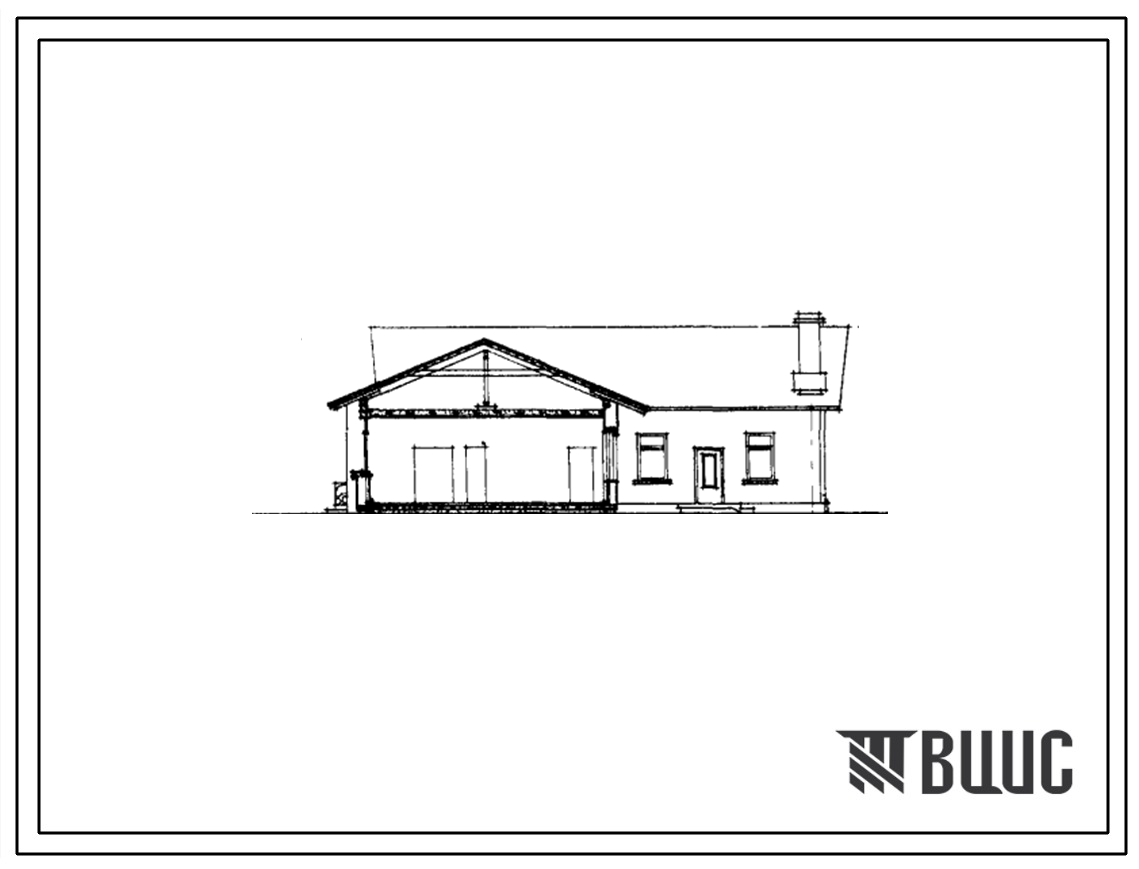 Типовой проект 601-28 Сельское отделение связи для пунктов с населением от 2000 до 5000 человек (СОС-3а).