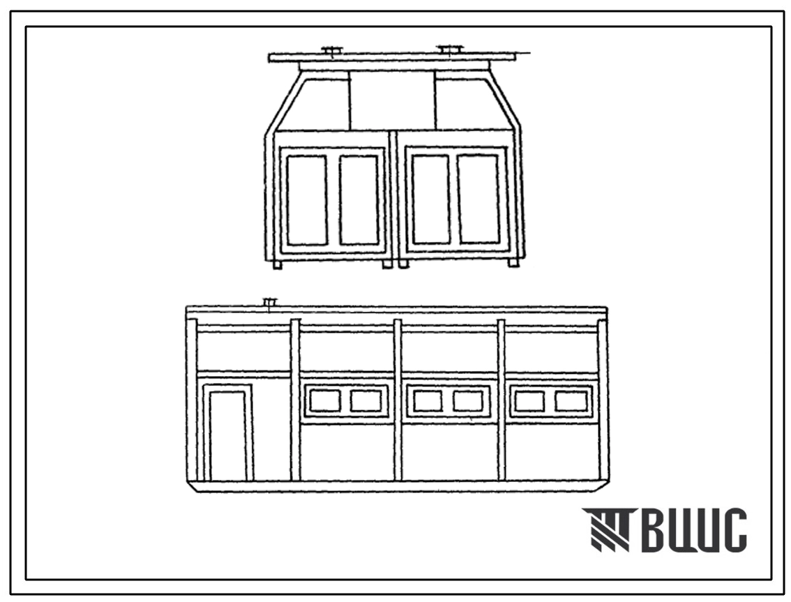 Типовой проект 402-11-67 Ремонтно-эксплуатационный блок (РЭБ) для небазовых компрессорных станций