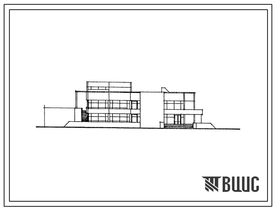 Типовой проект 272-020-160.86 Столовая на 500 мест для санаториев.Здание в конструкциях серии 1.020-1/83