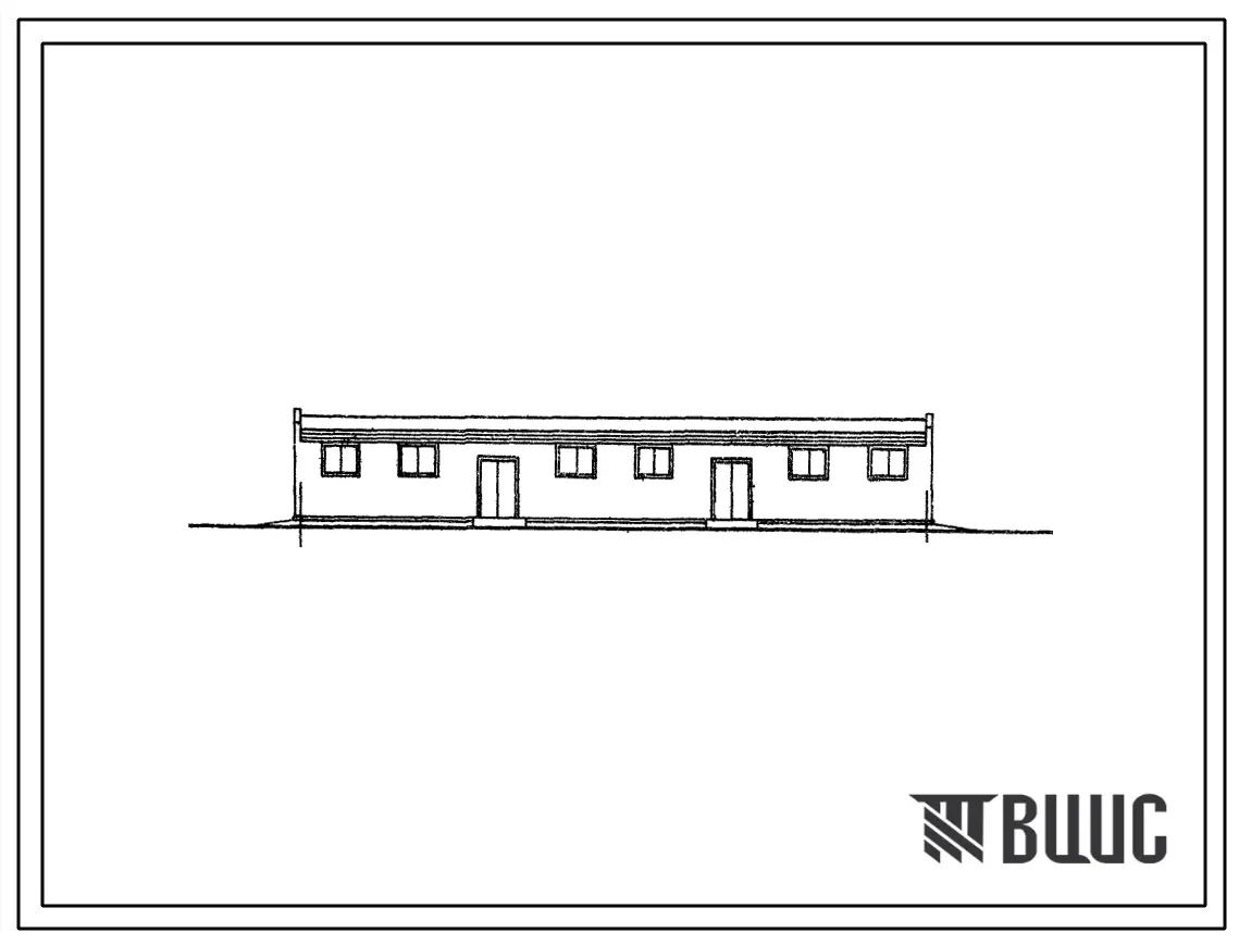 Типовой проект 705-2-15 Отдельностоящий склад емкостью 60т для хранения ядохимикатов в колхозах и совхозах.