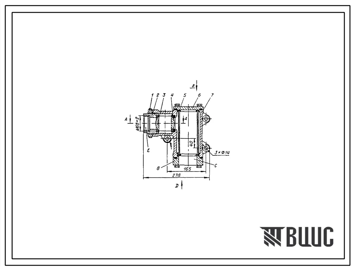 Шифр 31.052.015.000 Фильтр пневматический ФП-50К