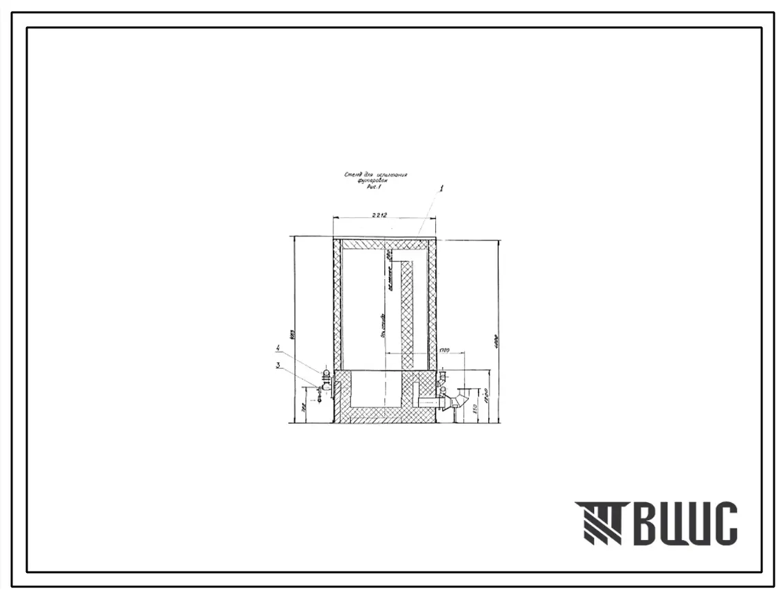 Проект 10560 Стенд экспериментальный для исследования горалочных устройств сушки и нагрева литейных ковшей