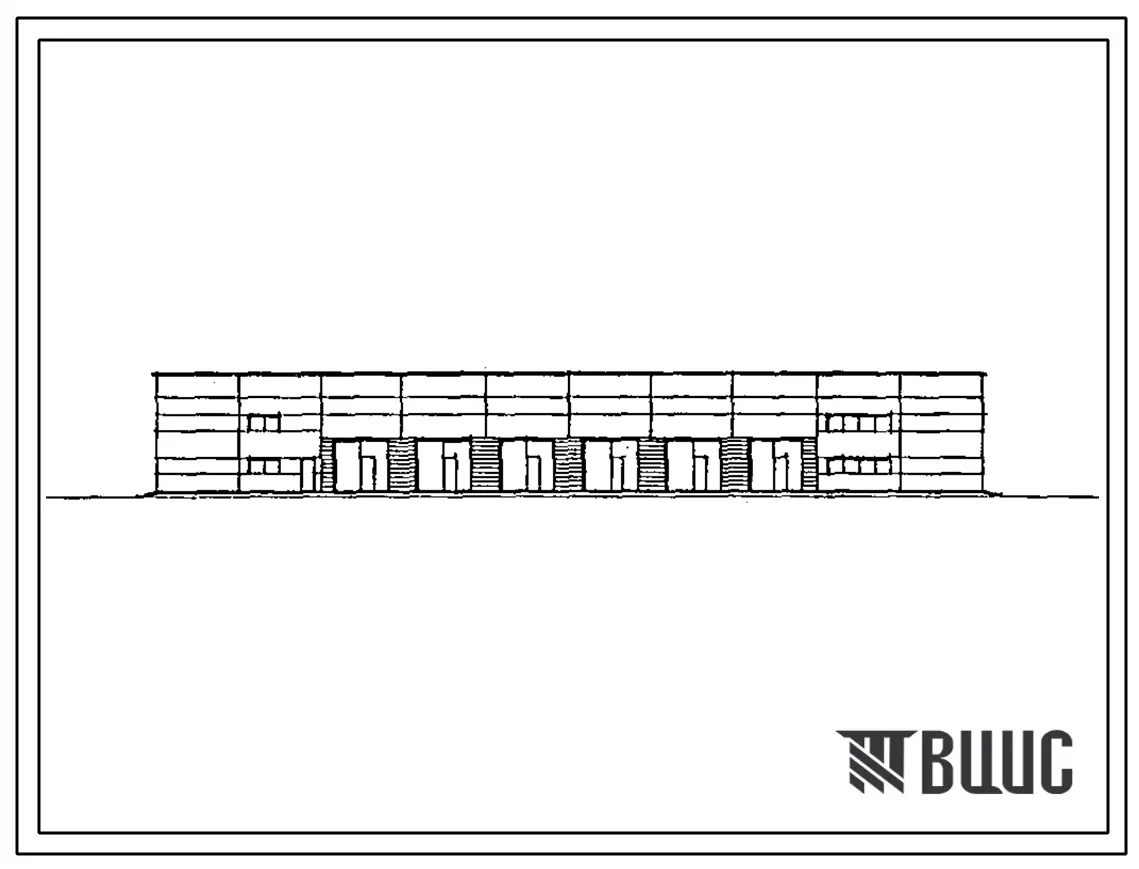 Типовой проект 503-2-45.91 Производственный корпус эксплуатационного филиала ПАТО на 200 автобусов с комплексом ЕО