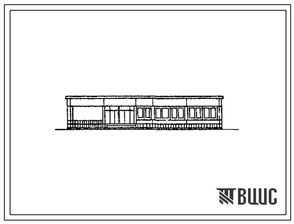 Типовой проект ЦВП-73-83Т (04-64-КП) Чайная солдатская на 120 мест в каркасно-панельных конструкциях серии ИИ-04