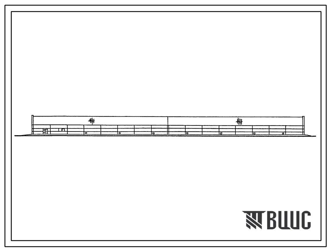 Типовой проект 805-3-97С.13.88 Птичник на 17 тыс. голов ремонтного молодняка кур (птицефабрика на 3 млн. бройлеров в год). Для районов Восточной Сибири. Птица содержится на глубокой подстилке с применением. комплекта оборудования КРМ-12-04. Размеры здания