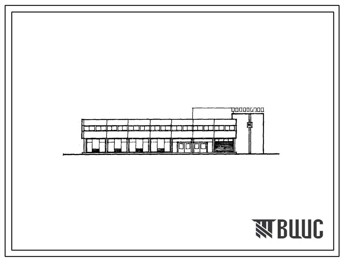 Типовой проект 272-11-16с Универмаг торговой площадью 1790 м2 (в конструкциях серии ИИС-04). Для строительства в IВ климатическом подрайоне, II и III климатических районах сейсмичностью 7, 8 и 9 баллов.