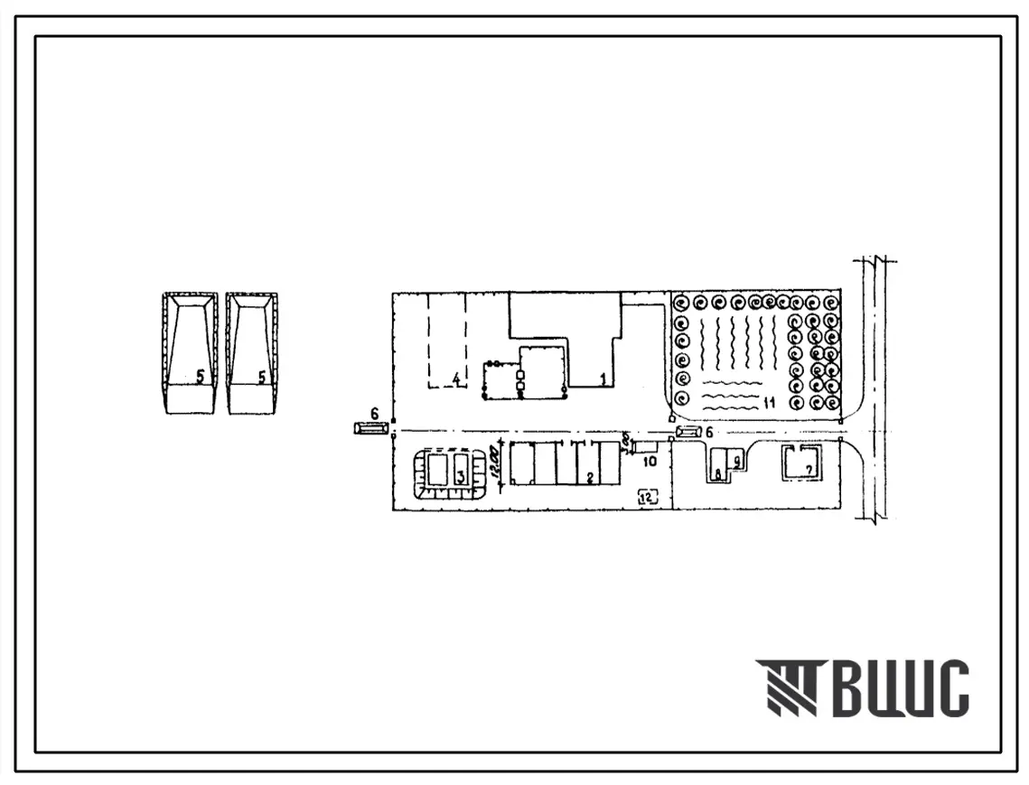 Типовой проект У.801-01-116.92 Семейная ферма по производству молока на 10 коров с законченным производственным циклом (проект переведен в формат DWG)