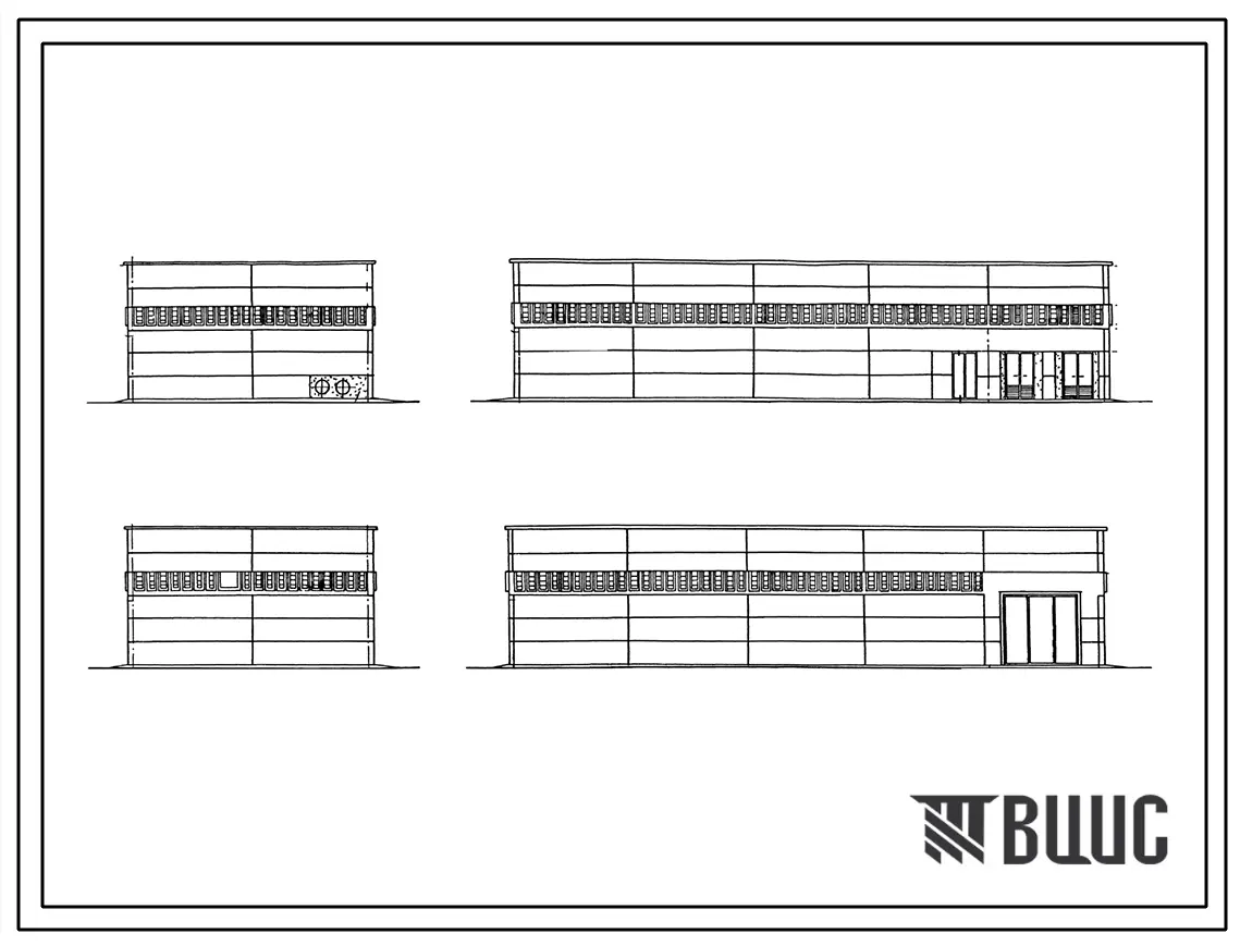 Типовой проект 903-4-96.87 Насосная станция тепловых сетей производительностью 3750 м3/ч (вариант каркасно-панельный)
