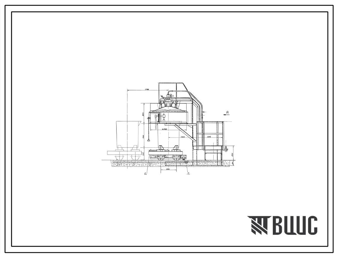 Проект 35131 Стенд для сушки и подогрева крановых ковшей емкостью 2 т на газе