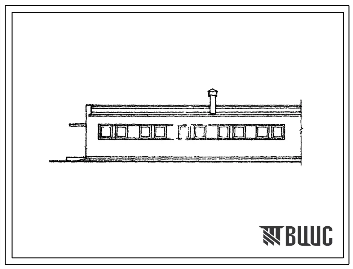 Типовой проект 807-32 Ветеринарно-санитарные пропускники.