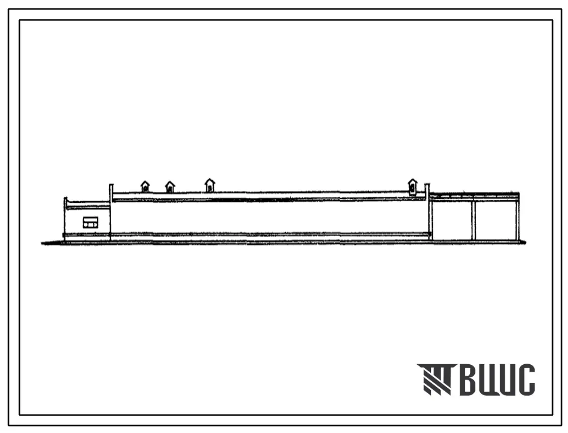 Типовой проект 813-109 Секционное хранилище лука-репки, лука-севка, лука-матки и лука-выборка общей емкостью 500 т