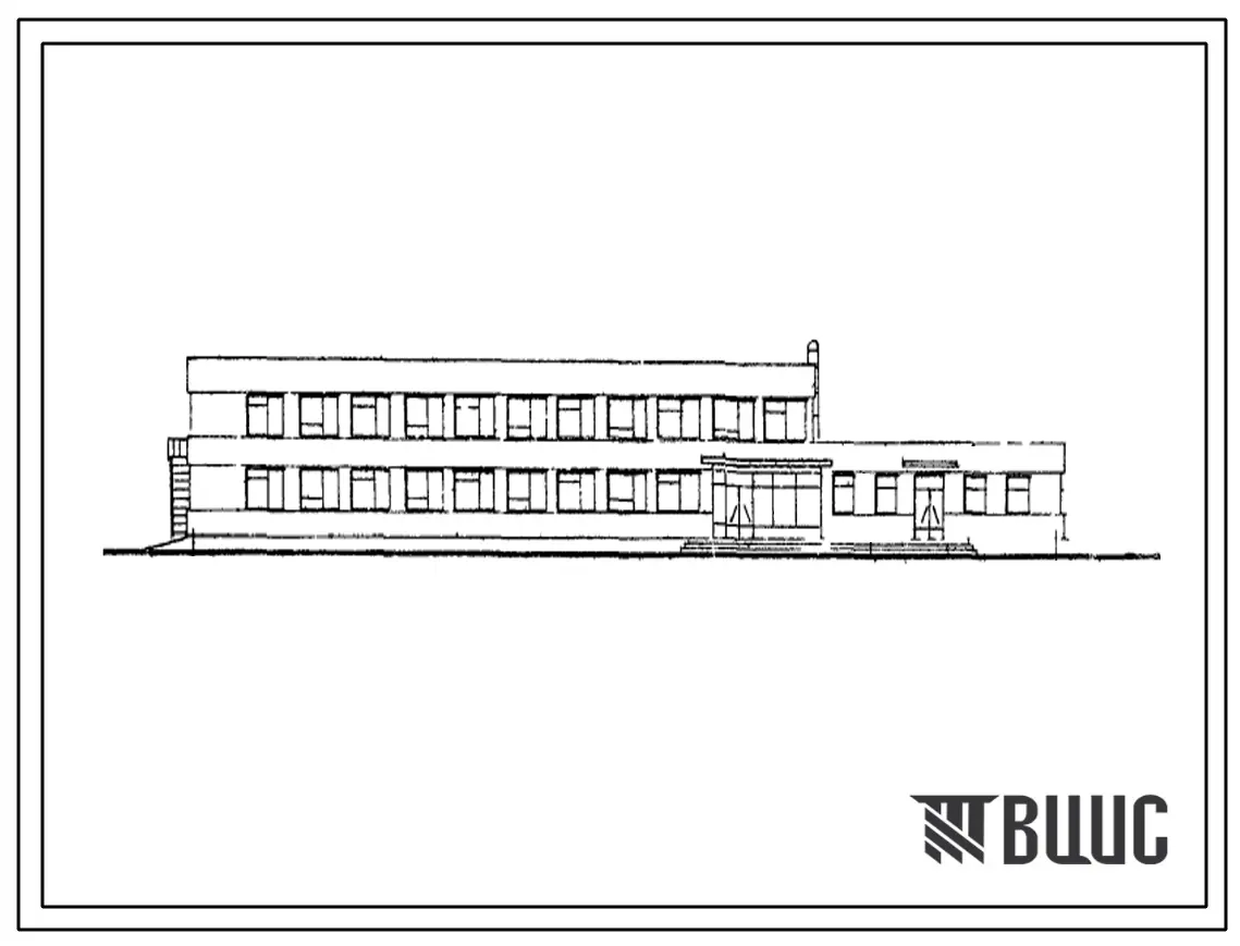 Типовой проект 817-57 Административно-бытовой корпус.