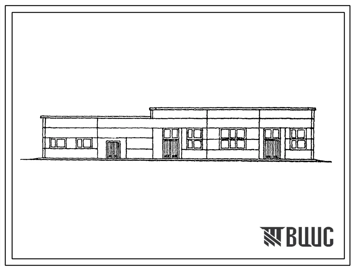 Типовой проект 416-9-34.87 Пункт технического обслуживания 10 электропогрузчиков