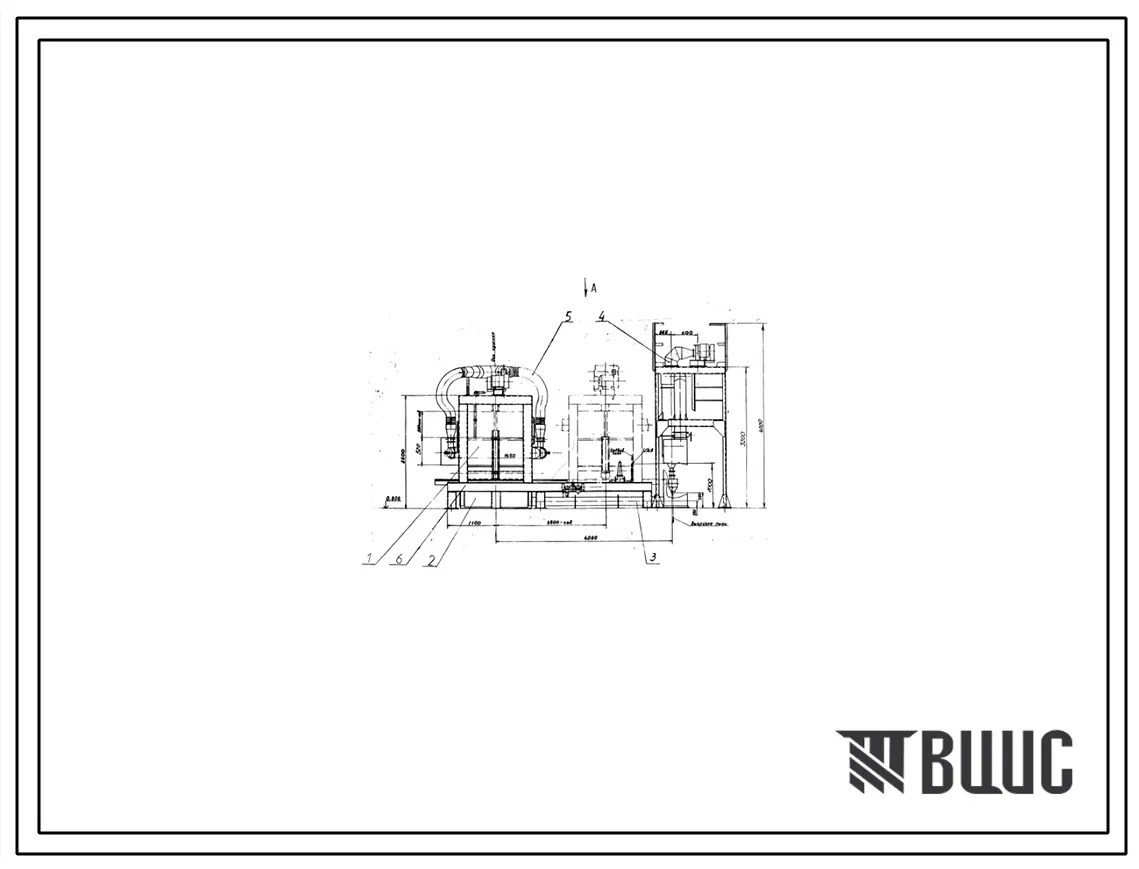 Проект 11237 Сушило фильтрационное для литейных полуформ размером 2400х1400х300/500 на газе