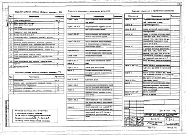 Состав альбома. Типовой проект 273-15-17.86Альбом 1 Архитектурно-строительные и технологические чертежи