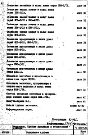 Состав альбома. Шифр РИ 3107Альбом 1 Рабочие чертежи 