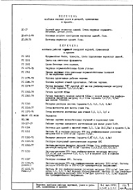 Состав альбома. Типовой проект III-1Часть 1/АС Архитектурно-строительная часть. Раздел 1.0.1 Подземная часть здания