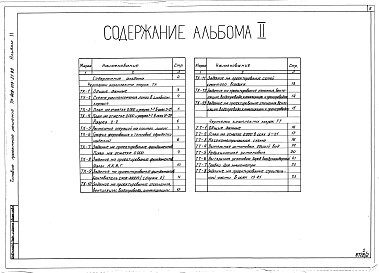Состав альбома. Типовой проект 409-013-21.83Альбом 2  Чертежи: Технология производства. Технологическое пароснабжение. Задания по смежным частям проекта.     