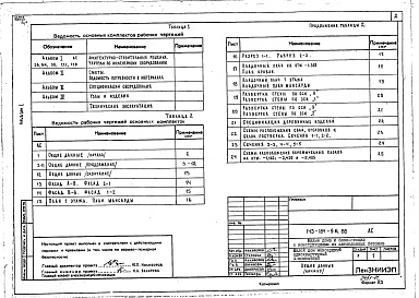 Состав альбома. Типовой проект 143-184-9м.88Альбом 1 Архитектурно-строительные решения. Чертежи по инженерному оборудованию