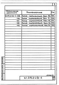 Состав альбома. Серия У.1.419.2-1 ГидроизоляцияВыпуск 0-1 Окрасочная, штукатурная и литая гидроизоляция. Материалы для проектирования