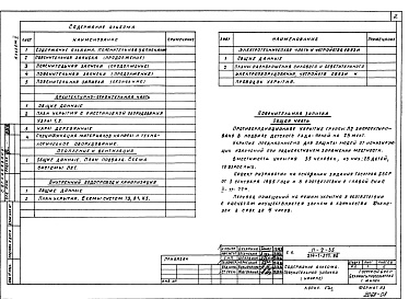 Состав альбома. Типовой проект 214-1-370.86Альбом 5 Проектная документация на перевод бытовых помещений подвала для использования под ПРУ