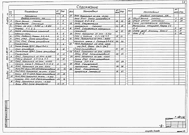 Состав альбома. Типовой проект 902-1-89.84Альбом 4 Строительные решения. Подземная часть